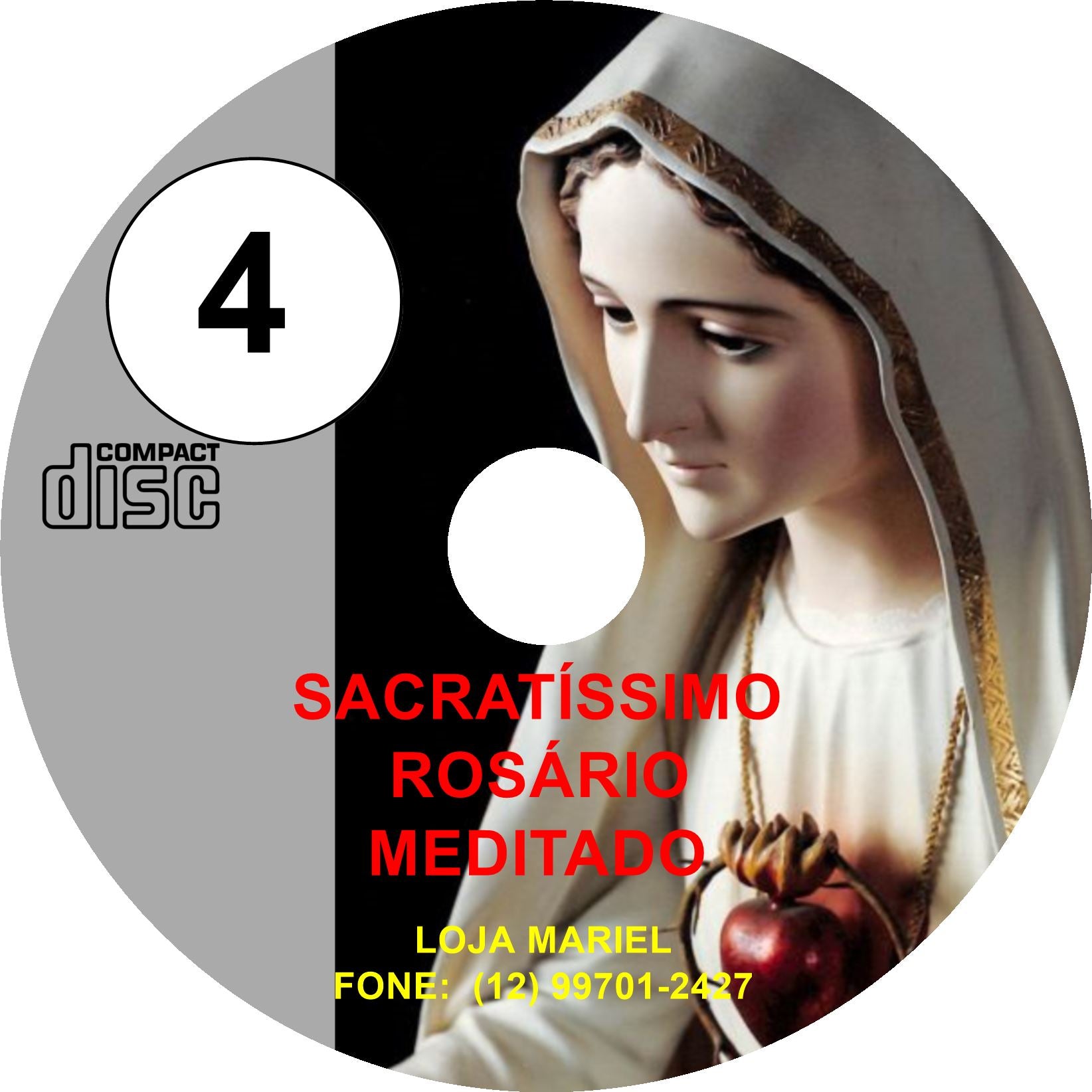 CD Rosário Meditado 4 CD Rosário Meditado 4